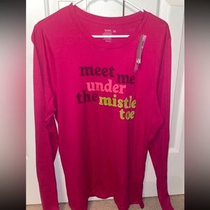 New 2X old navy long sleeve Christmas shirt